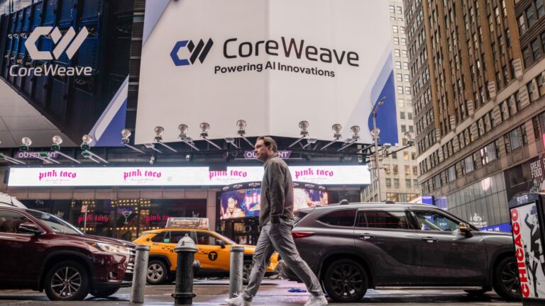 CoreWeave tanks 20% on wider-than-expected loss ahead of lock-up expiry